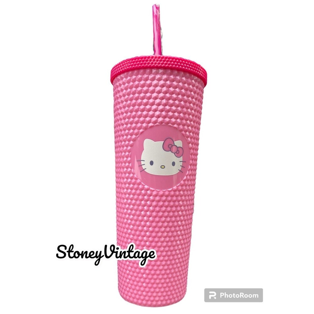 Hello Kitty Studded Pink Cup